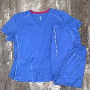 Med Couture Scrubs - XL Ceil Blue